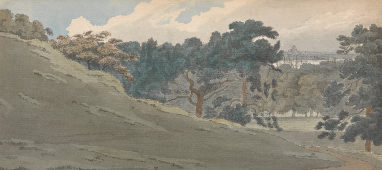 Greenwich Park'tan görünüm by William P. Sherlock