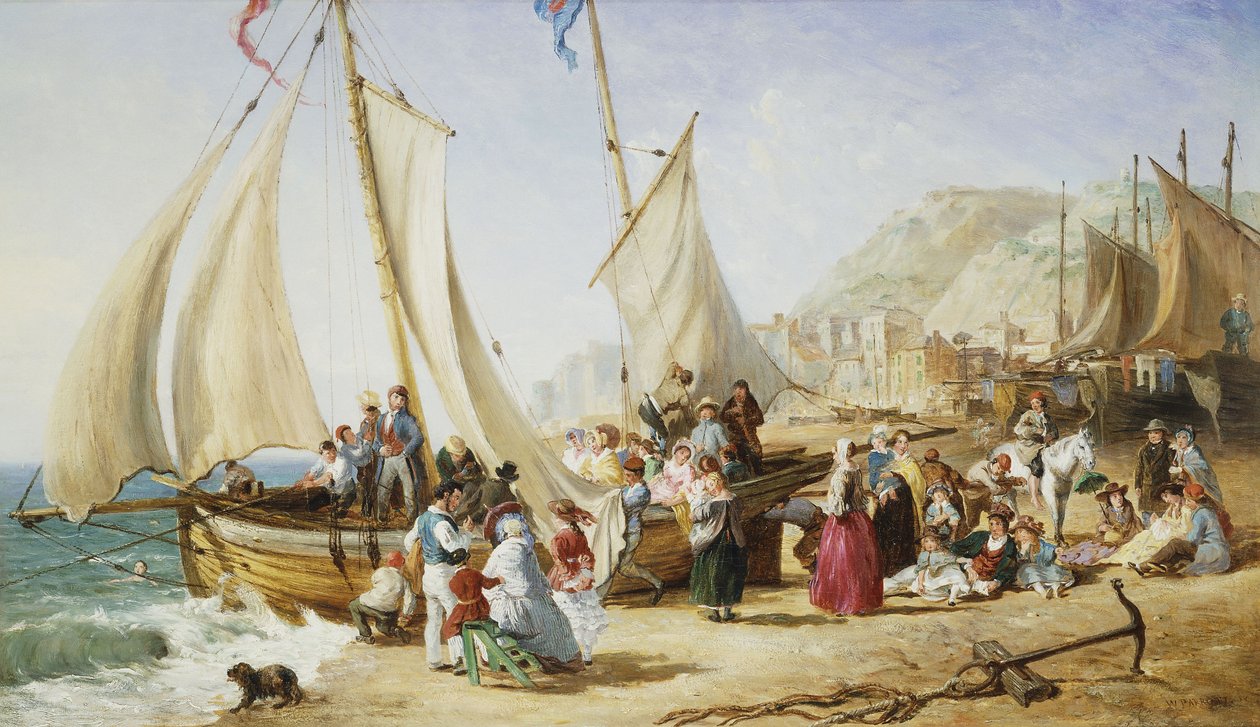 Bir Günlük Gezi, Ramsgate, 1854 by William Parrott