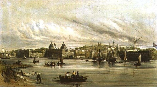 Greenwich ve Korkusuz (lito) by William Parrott