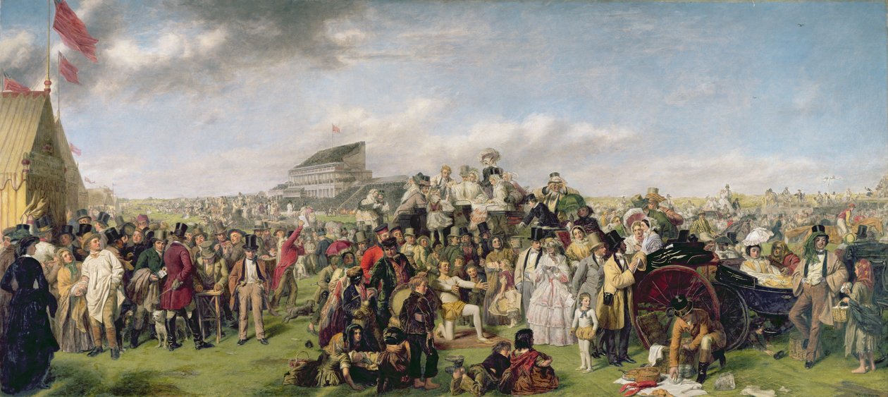 Derbi Günü (1856) by William Powell Frith