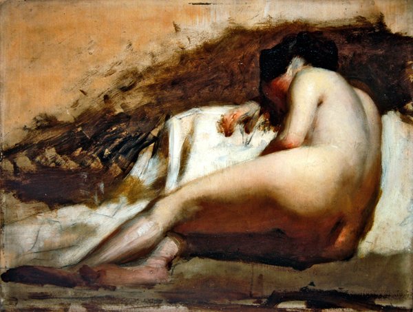 Çıplak çalışma (gemide yağ) by William Quiller Orchardson