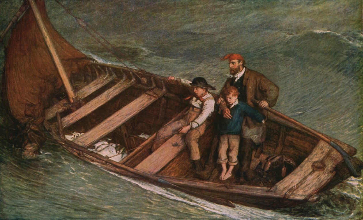 Deniz İşçileri, 1870, c1930. by William Quiller Orchardson