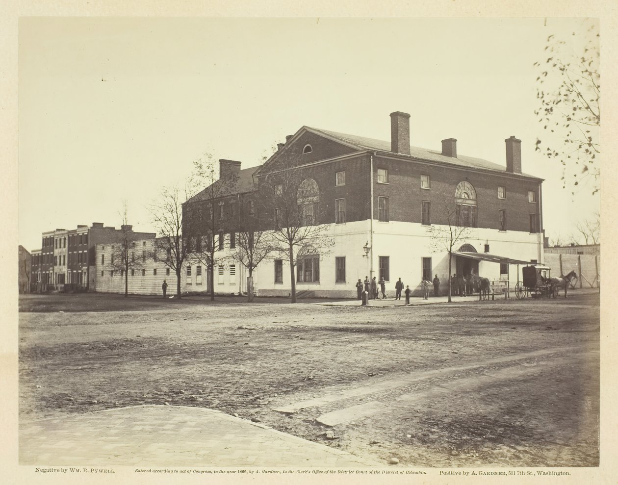 Eski Capitol Hapishanesi, Washington, 186165. by William R. Pywell