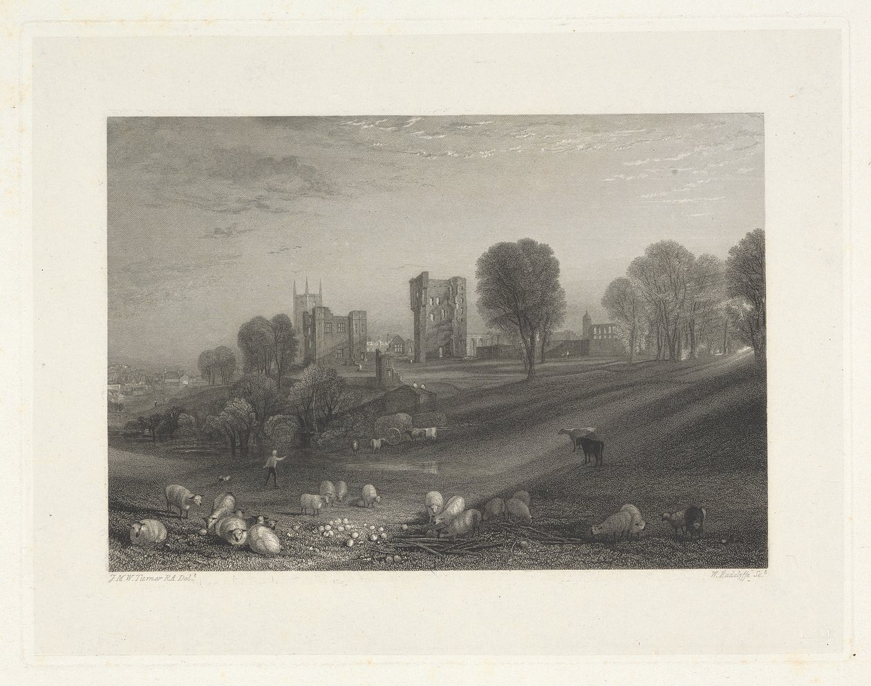 Ashby de la Zouch, Leicestershire by William Radclyffe