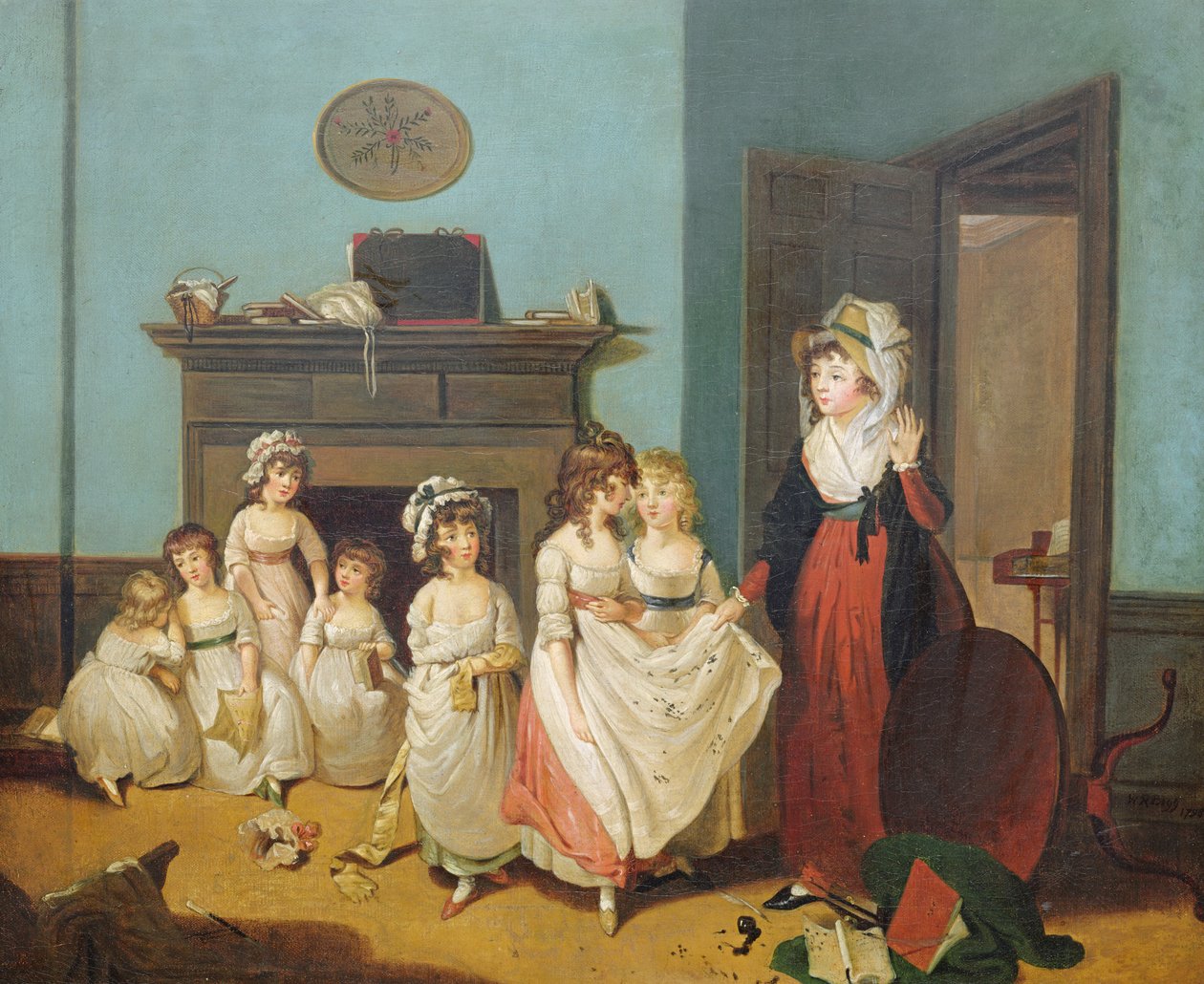 Romps (tuval üzerine yağlı boya) by William Redmore Bigg