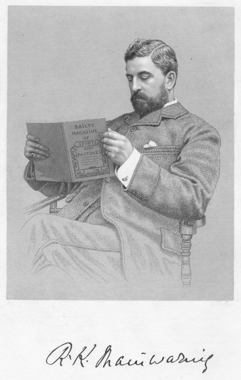 RK Mainwaring, 1893. by William Roffe