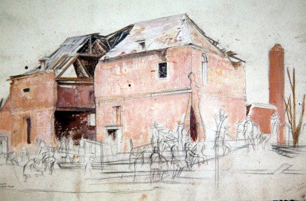 bir ahır by William Rothenstein