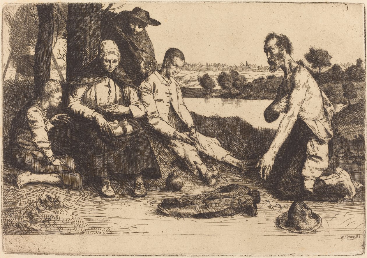 yemek zamanı by William Strang