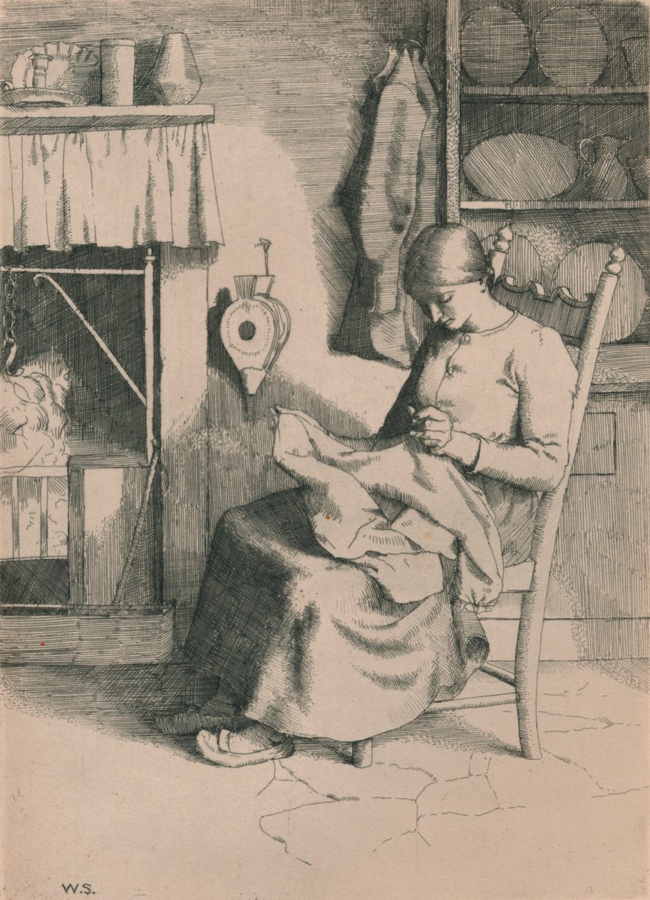 Merhamet İşinde, c1916 by William Strang