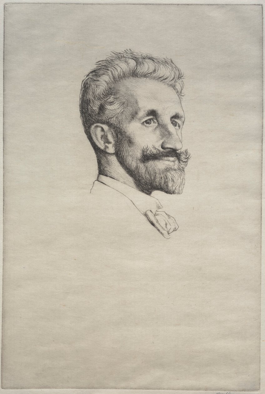 Robert Bontine Cunningham Graham, 1898. by William Strang