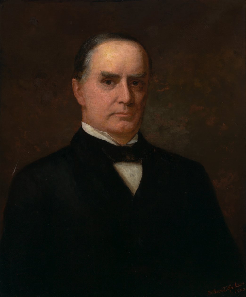 William McKinley, 1900. by William Thomas Mathews