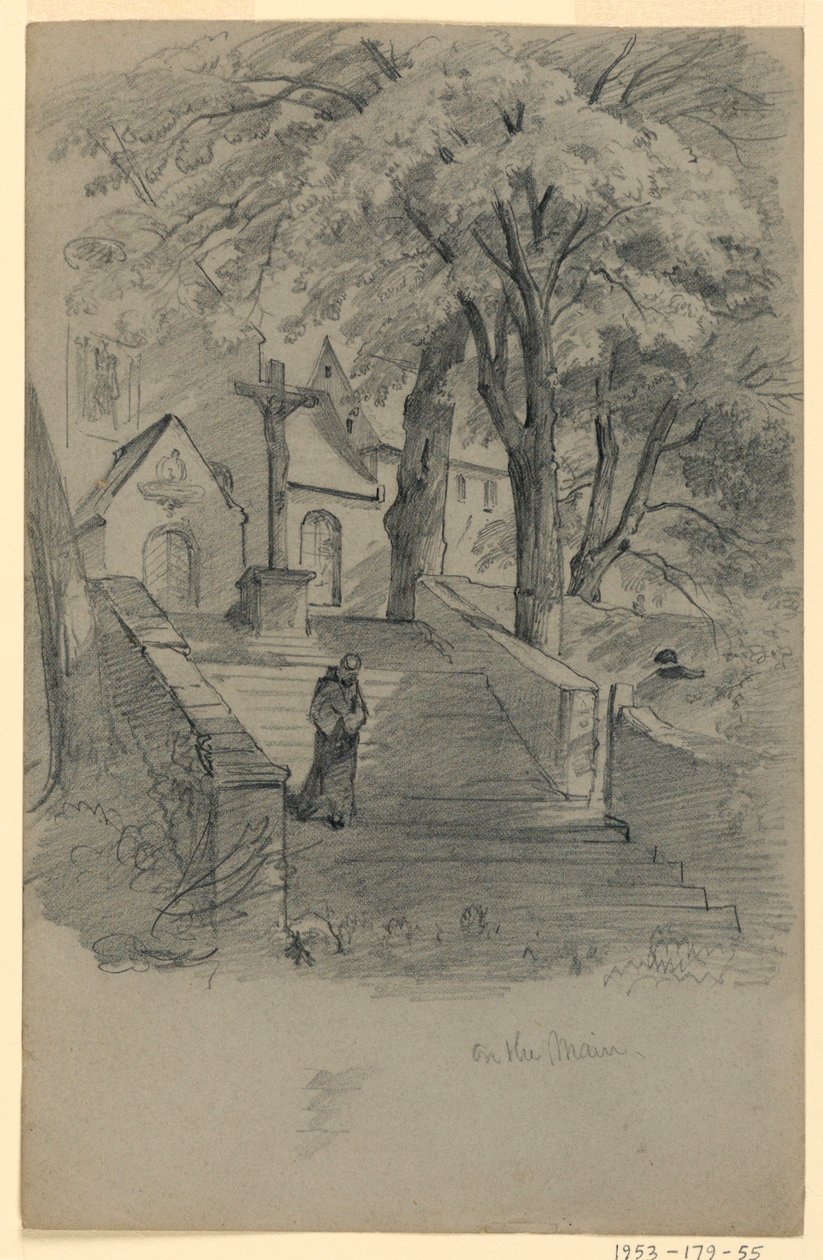 Kilise, Almanya by William Trost Richards
