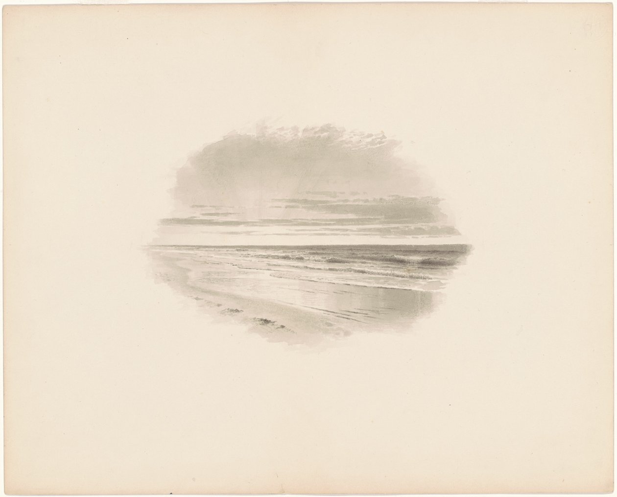 Deniz manzarası by William Trost Richards