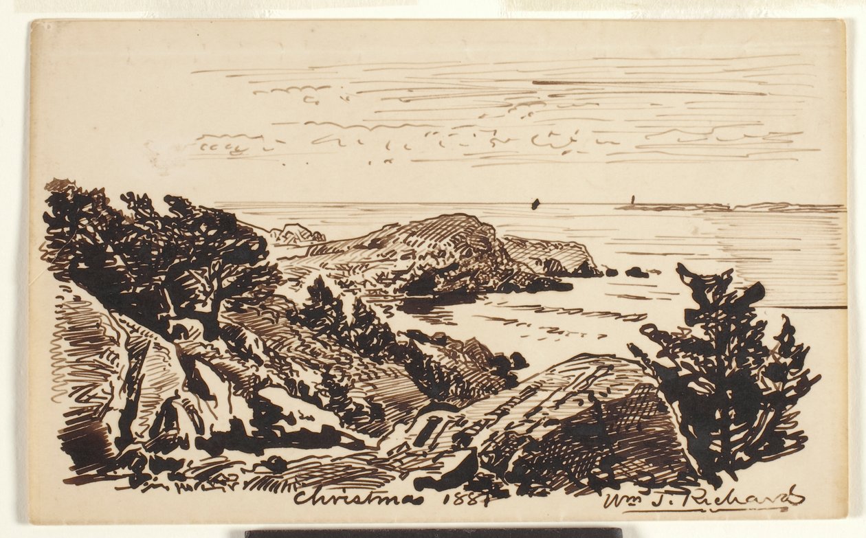 Deniz manzarası by William Trost Richards