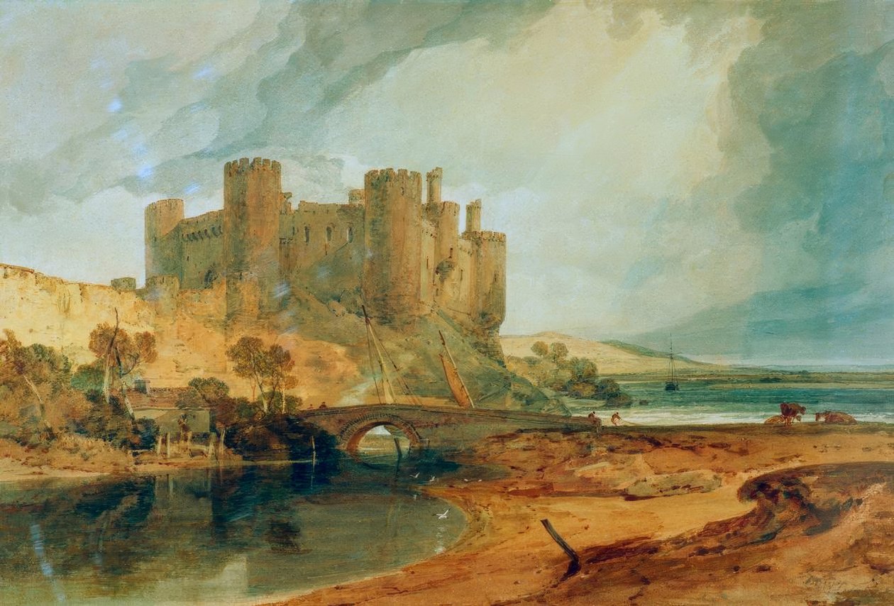 Conwy Kalesi by Joseph Mallord William Turner