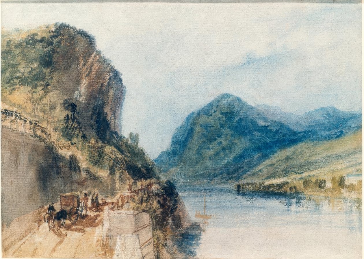 Drachenfels by Joseph Mallord William Turner