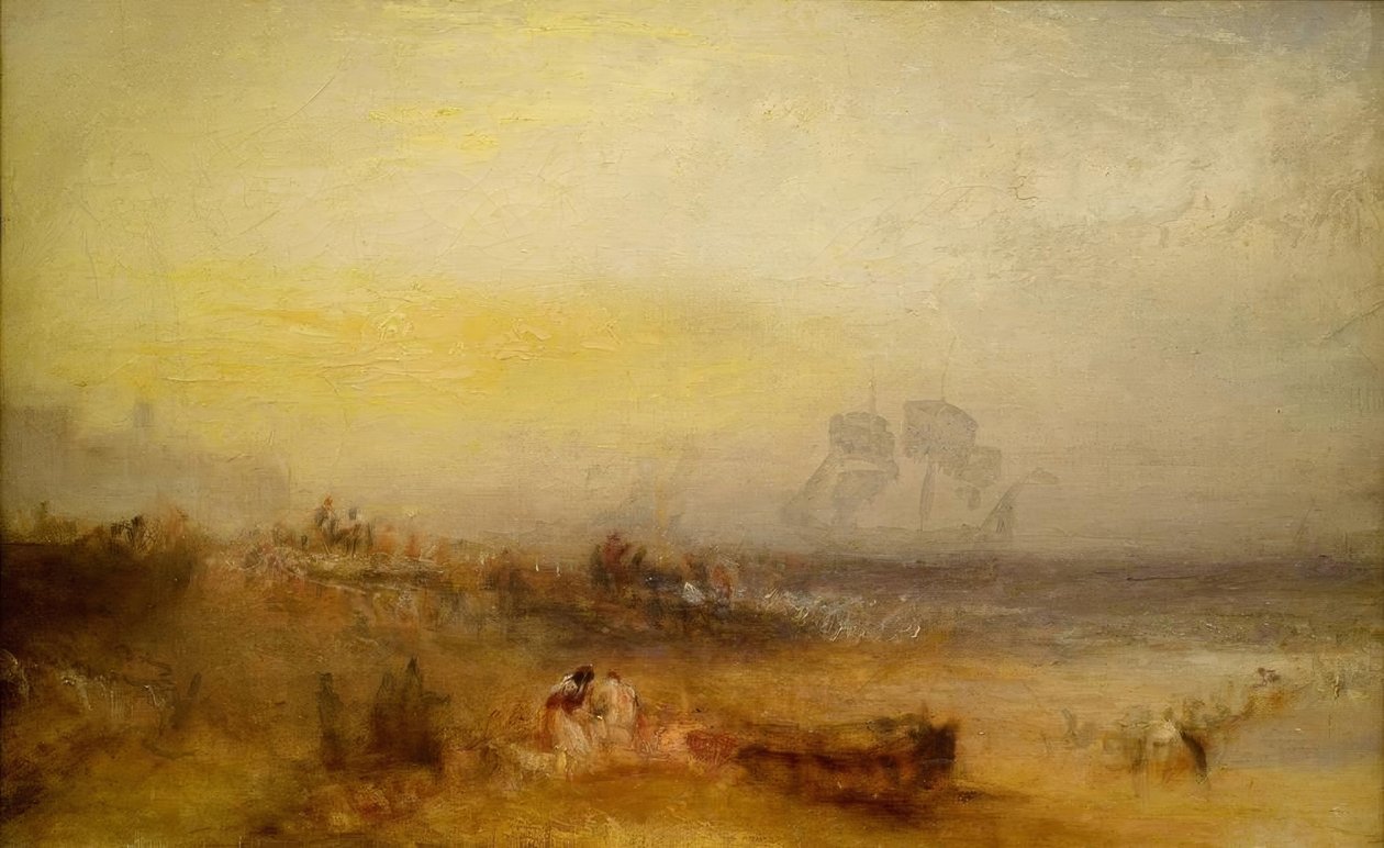 Gemi enkazından sonraki sabah by Joseph Mallord William Turner
