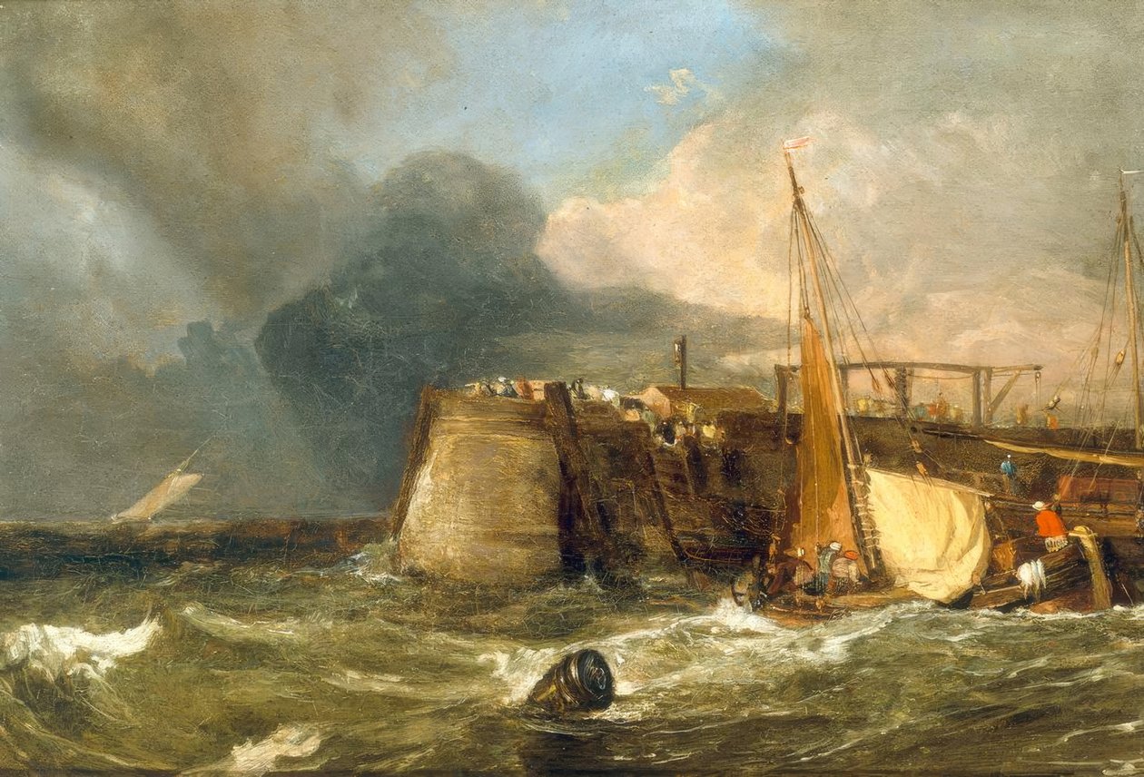 Eski Margate İskelesi by Joseph Mallord William Turner