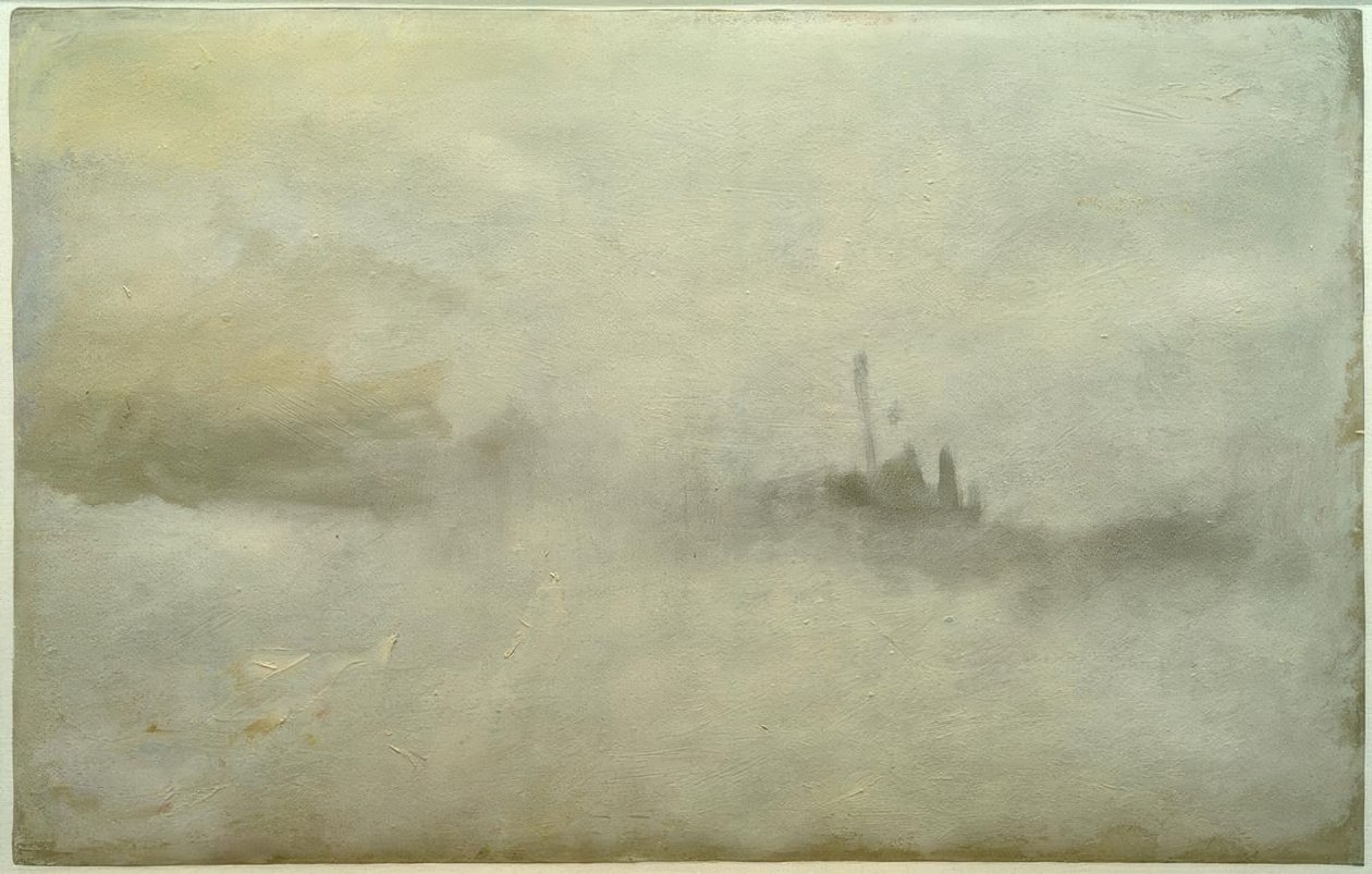 Fırtınada Gemi(?) by Joseph Mallord William Turner