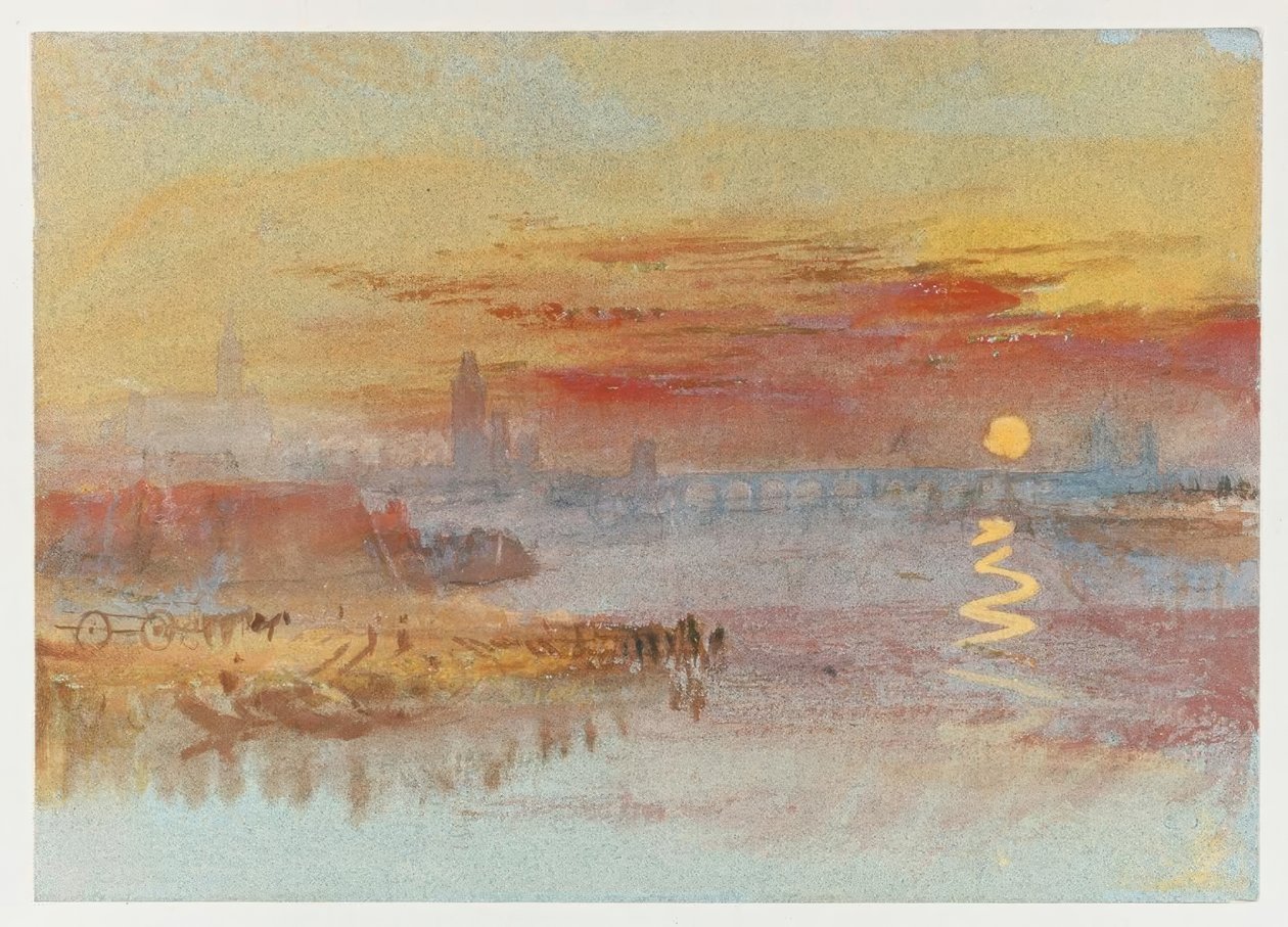 Kızıl Gün Batımı by Joseph Mallord William Turner
