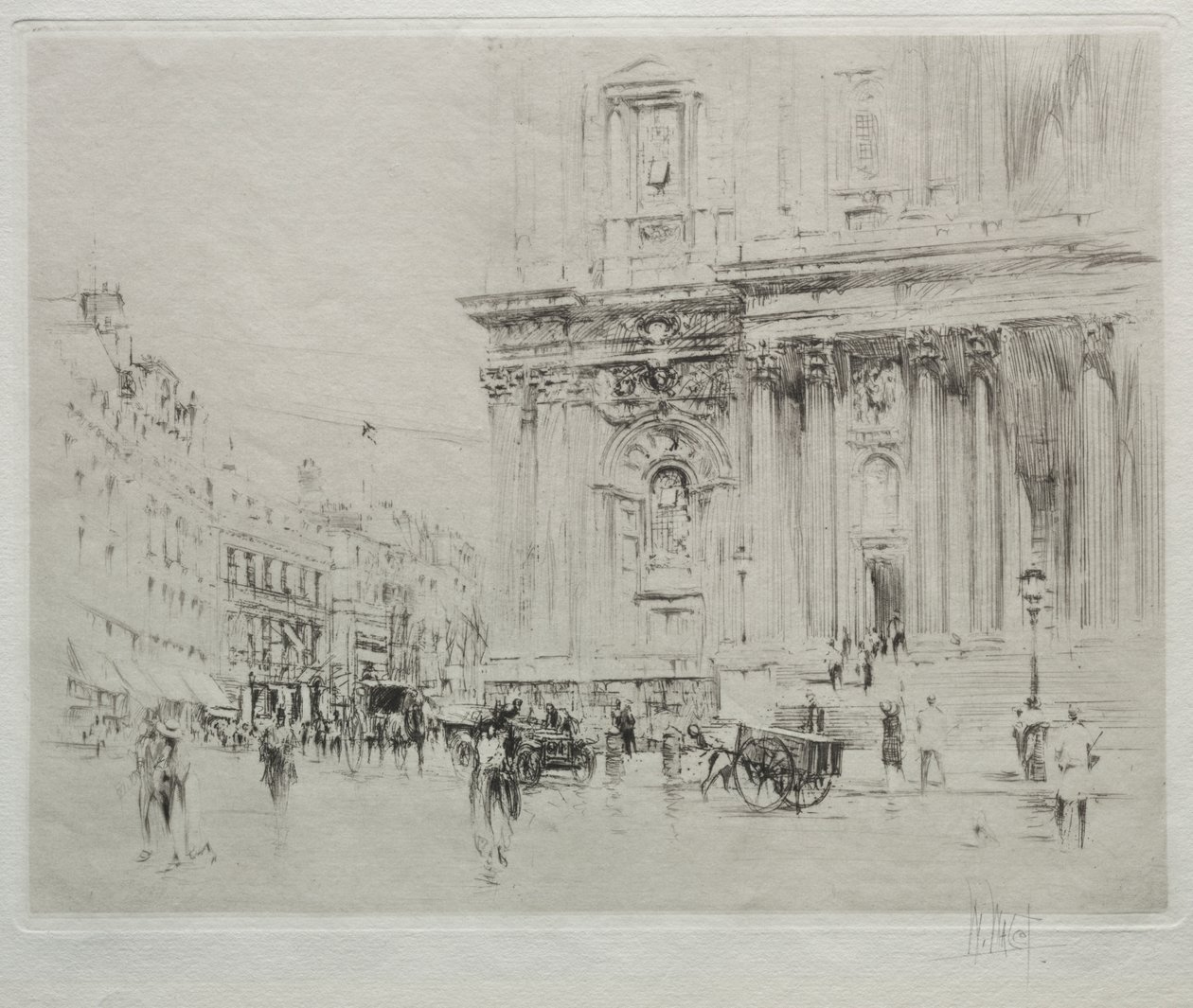 St. Paul's, Londra by William Walcot