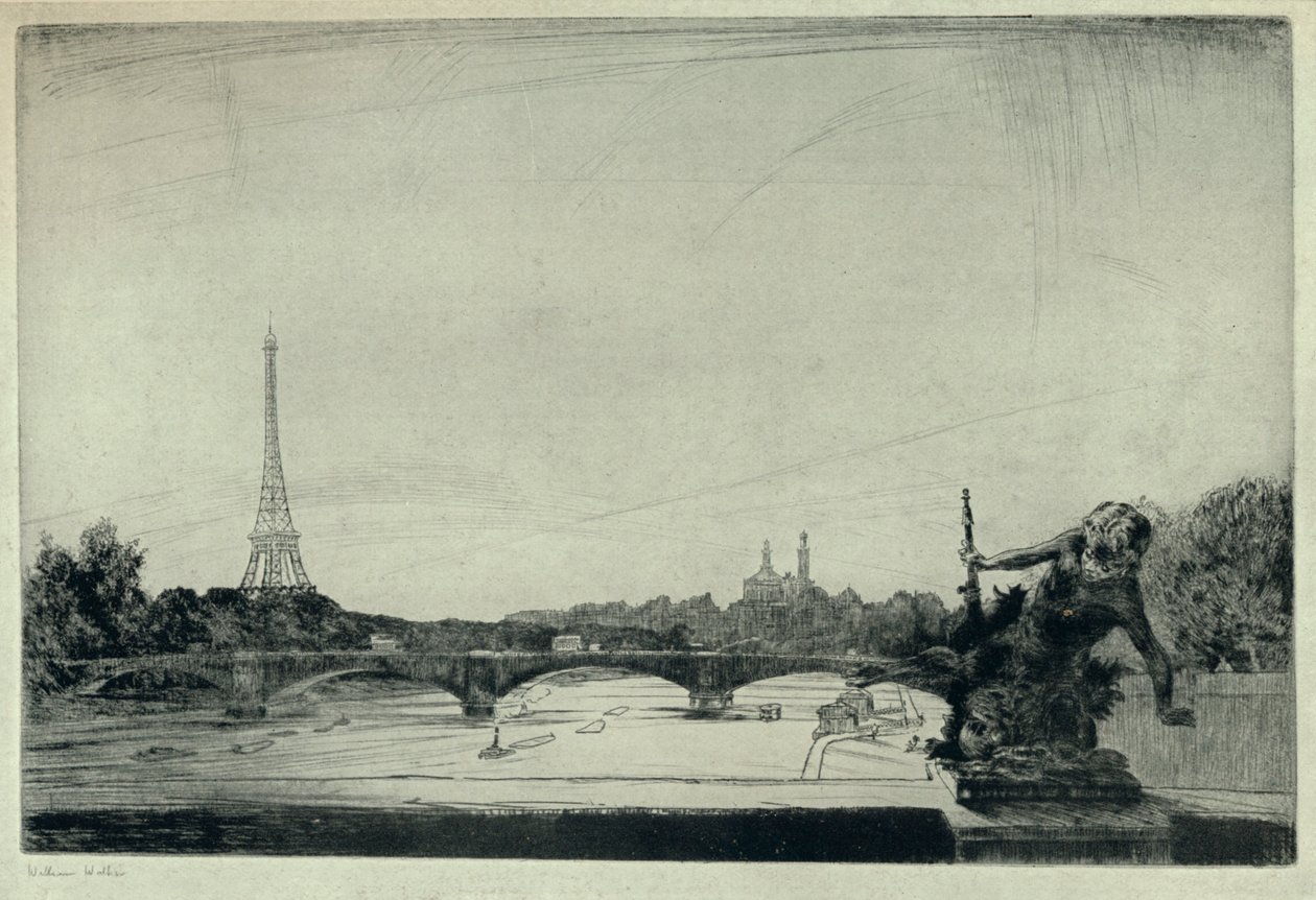 Trocadero, 1915. by William Walker