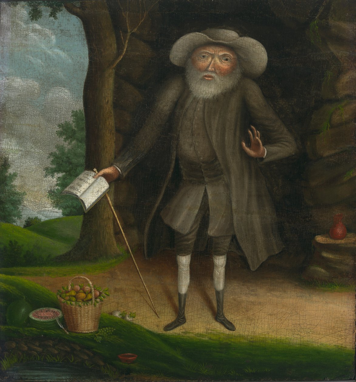 Benjamin Lay, c. 1750-1758. by William Williams