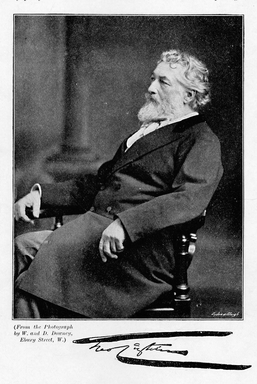 Lord Leighton, c1890, 1896. by William and Daniel Downey