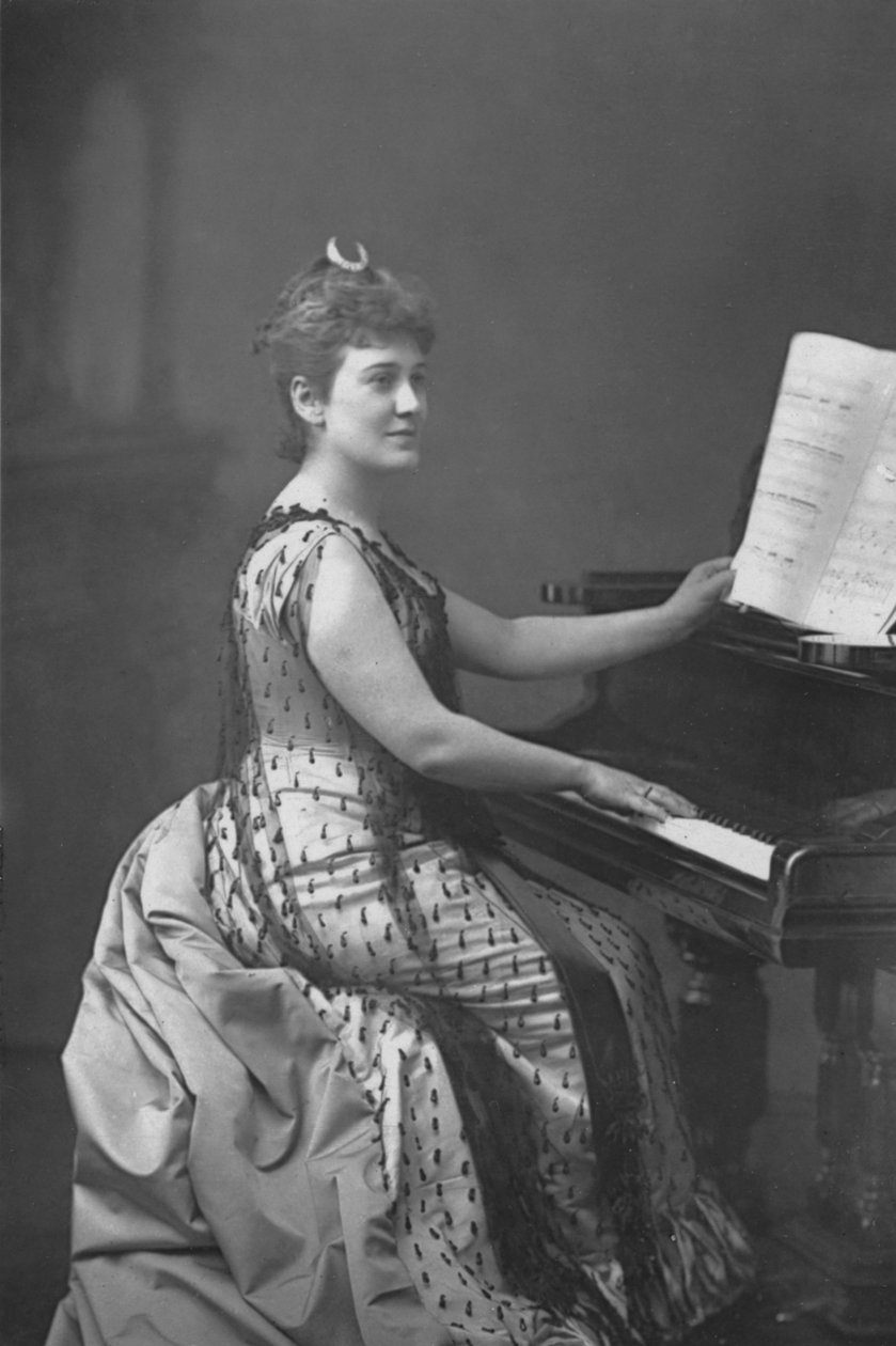 Leydi Nordica, c1891 by William and Daniel Downey