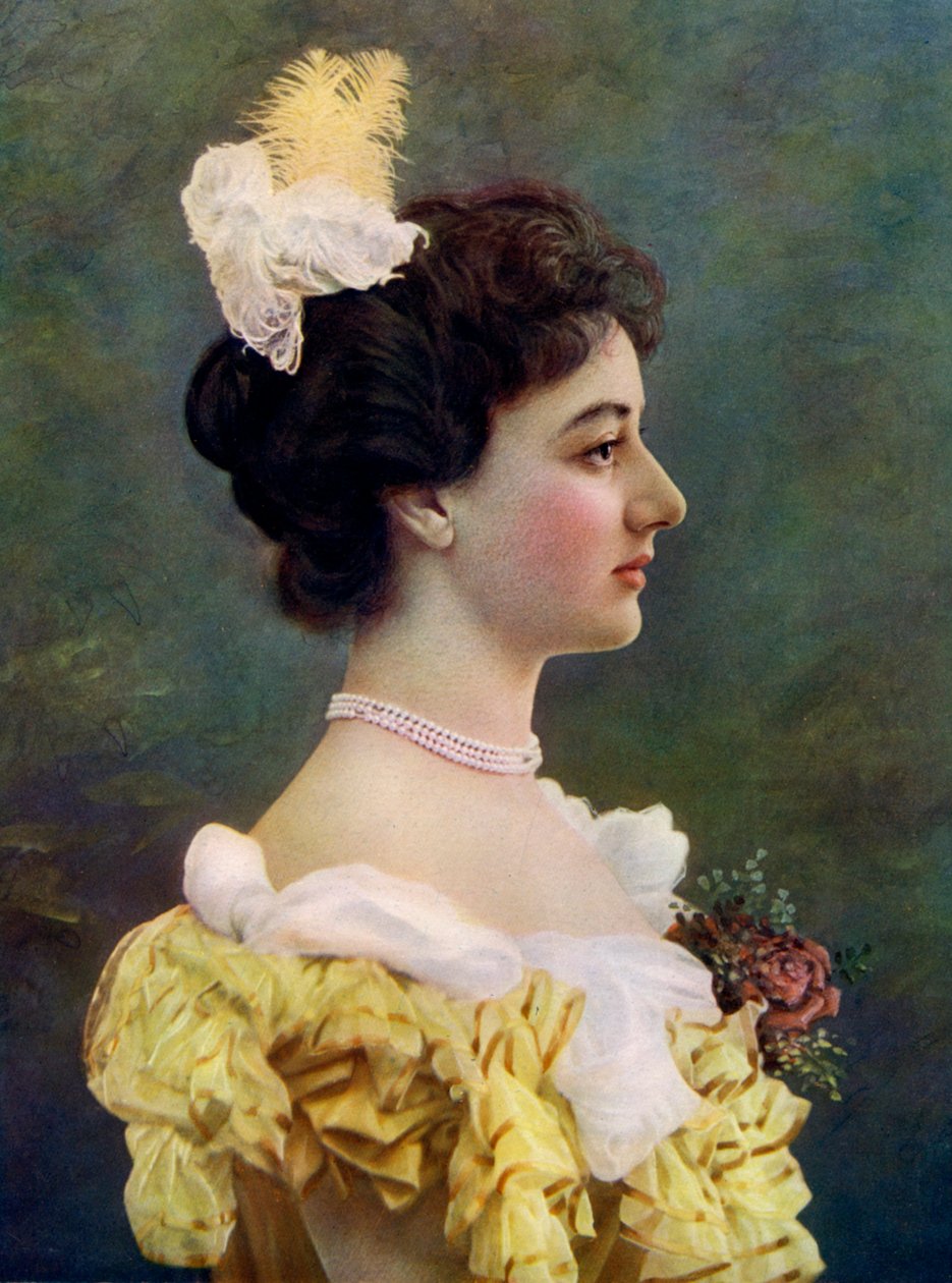 Maud Hoffman, oyuncu, 1899-1900. by William and Daniel Downey