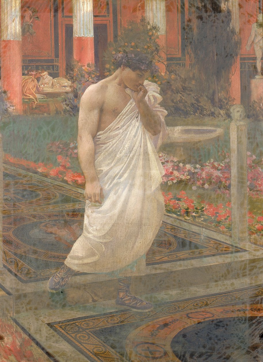 Meditasyon, 1897. by William de Leftwich Dodge