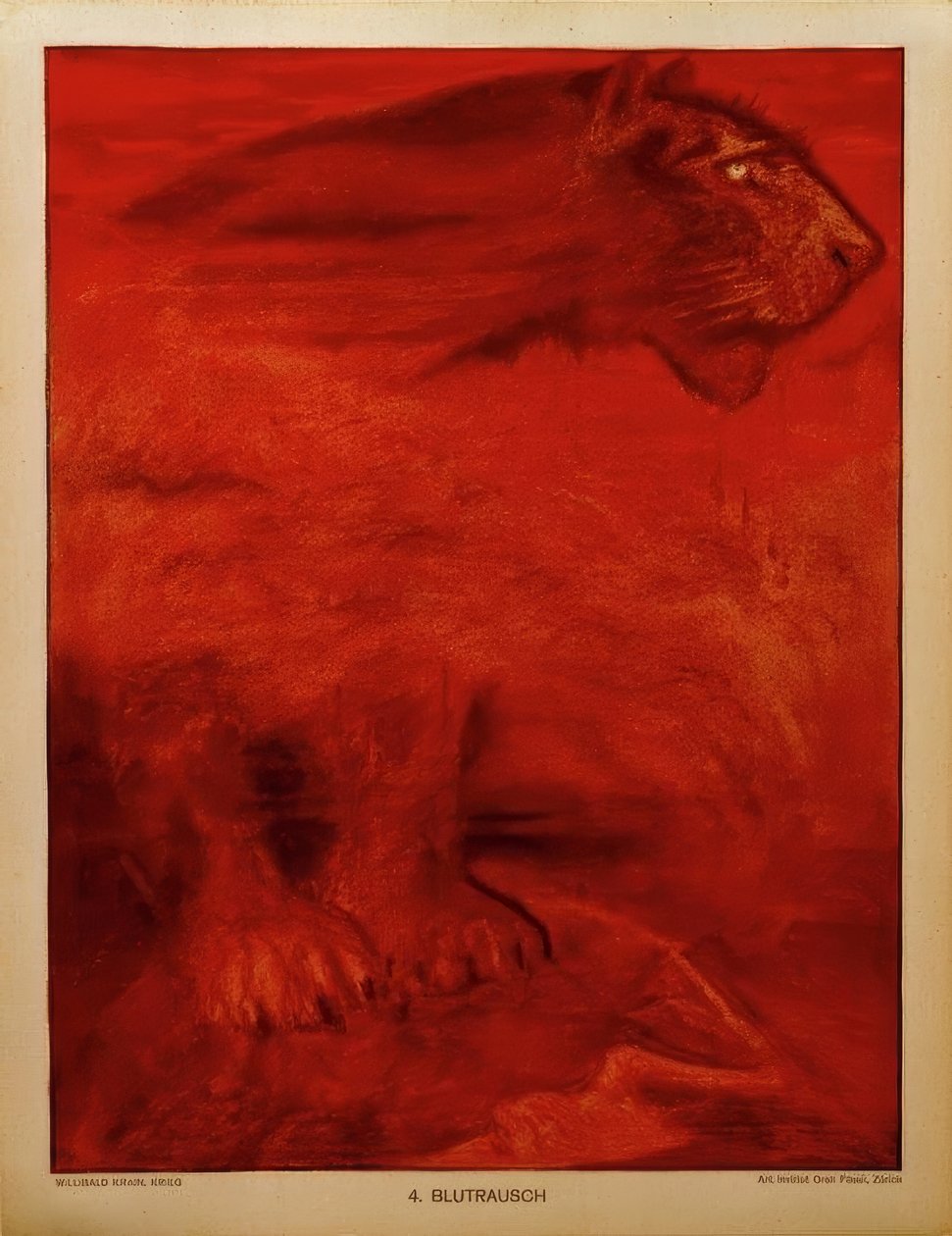 W.Krain, Blutrausch by Willibald Krain