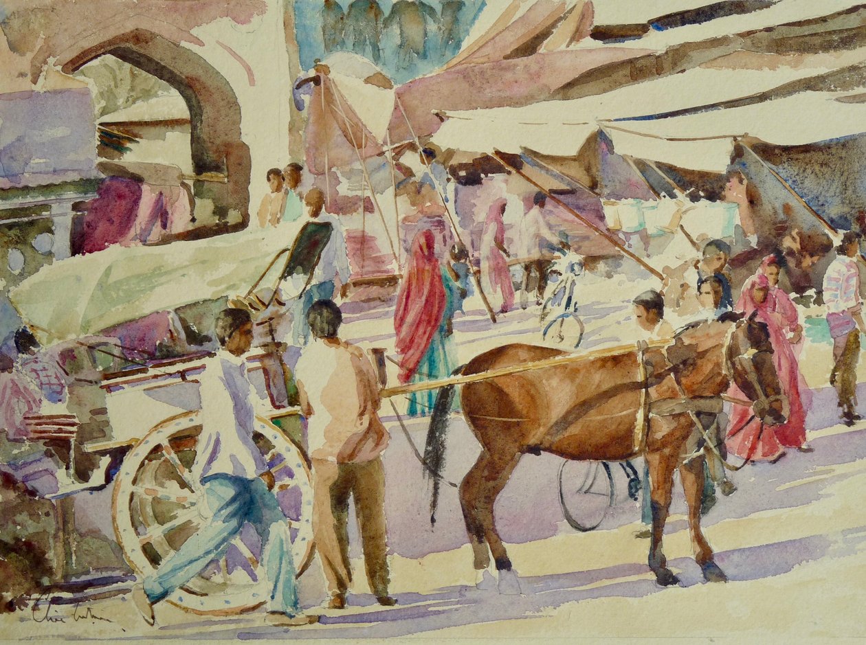 680 Saat kulesi pazarı, Jodhpur by Wilson Clive