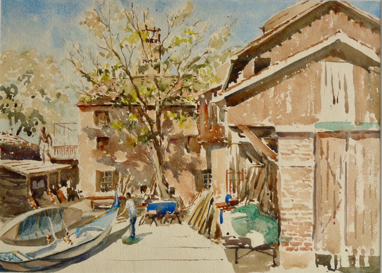 792 Squero di S. Trovaso by Wilson Clive