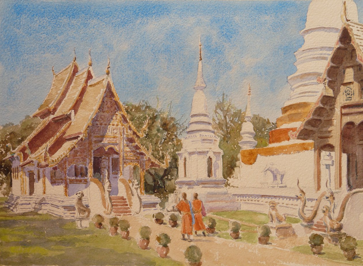 877 Wat Phra Singh, Chiang Mai by Wilson Clive