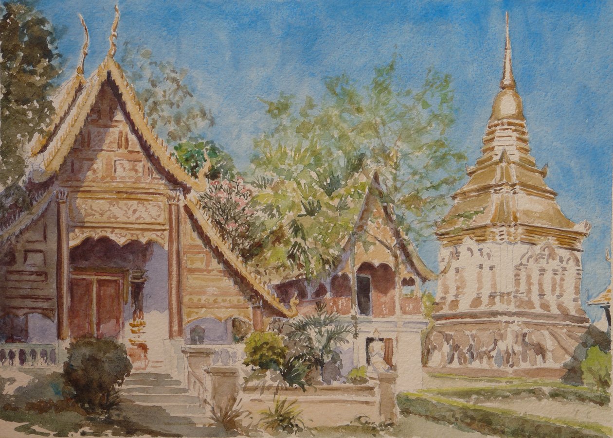 878 Wat Chiang Man, Chiang Mai by Wilson Clive