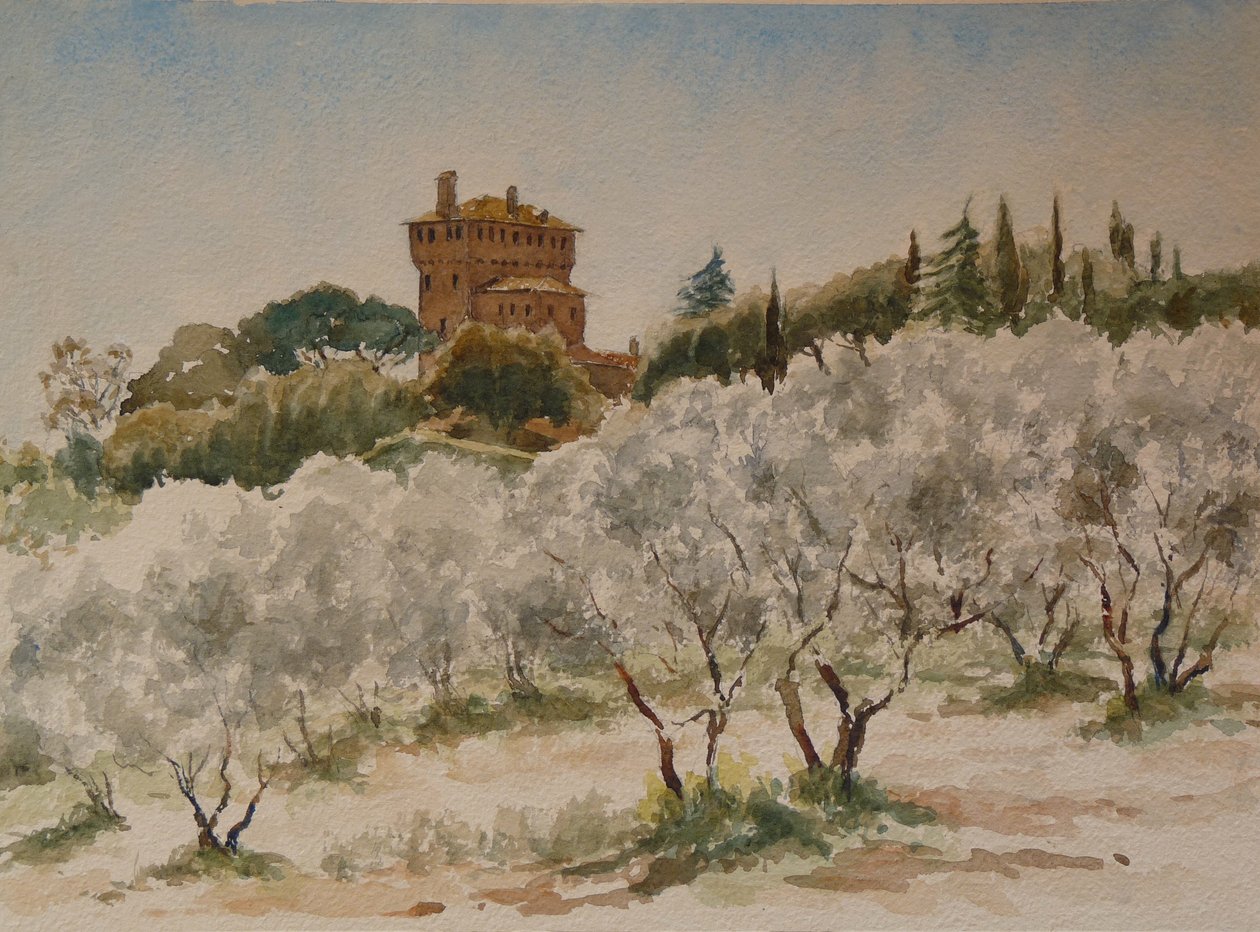 883 Pal Massaini, nr Pienza by Wilson Clive