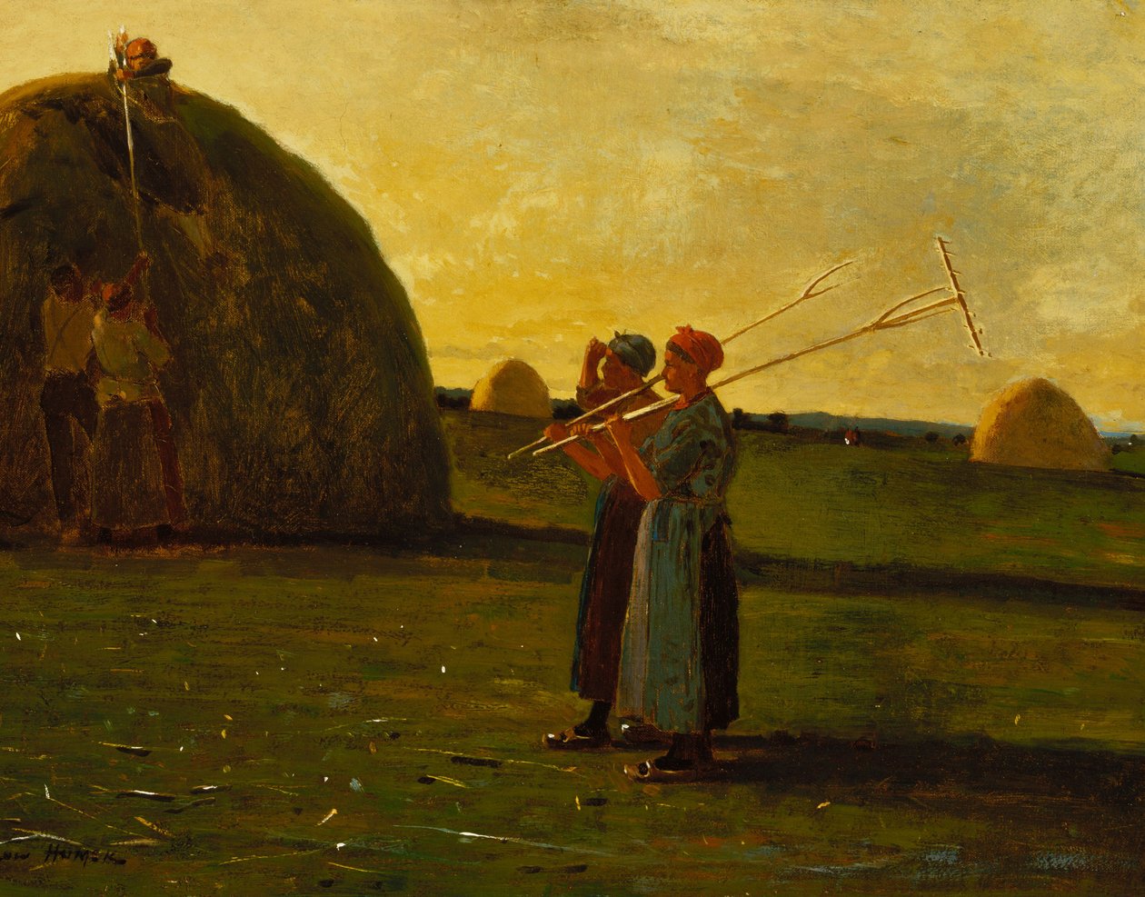 saman yapıcılar by Winslow Homer