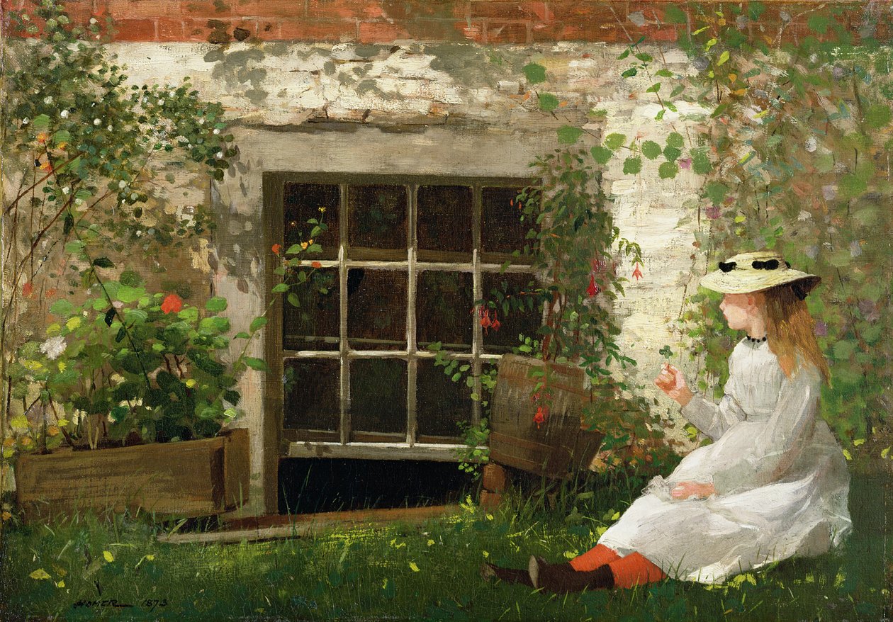 Dört Yapraklı Yonca, 1873 by Winslow Homer