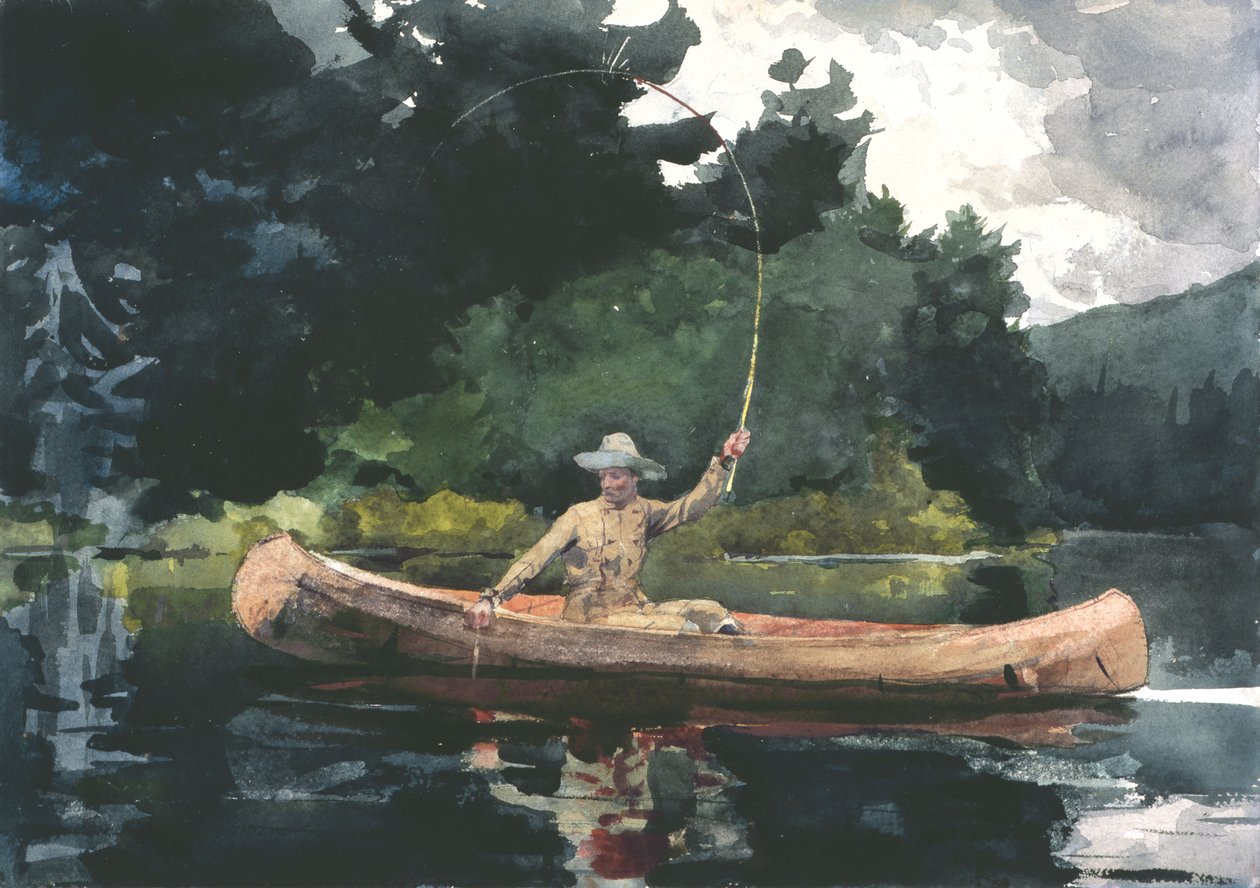 The North Woods (Onu Oynamak) by Winslow Homer