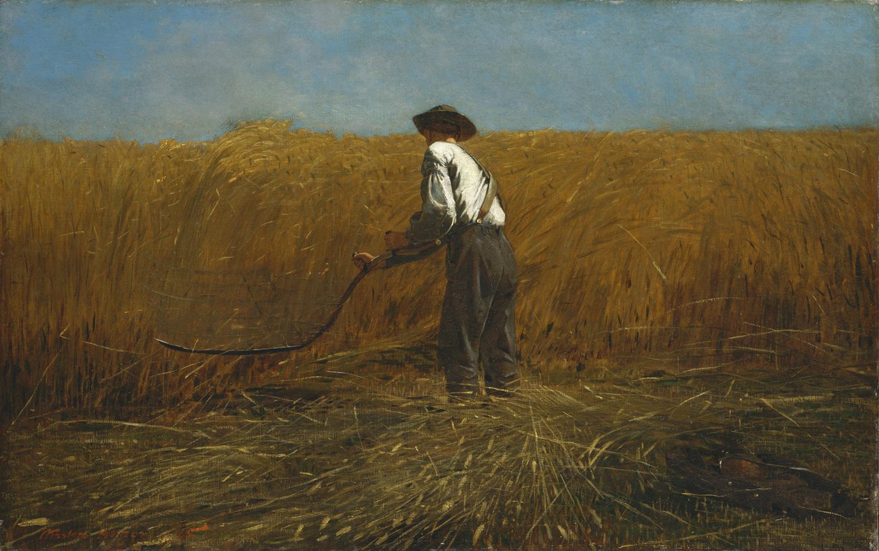 Kıdemli Yeni Bir Alanda by Winslow Homer