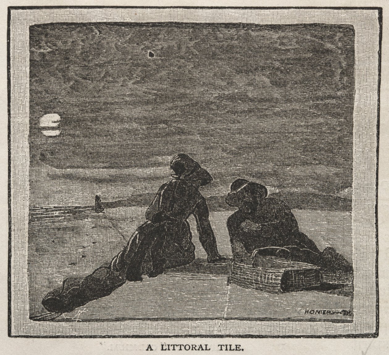 Bir Kıyı Yaşamı, 1879. by Winslow Homer