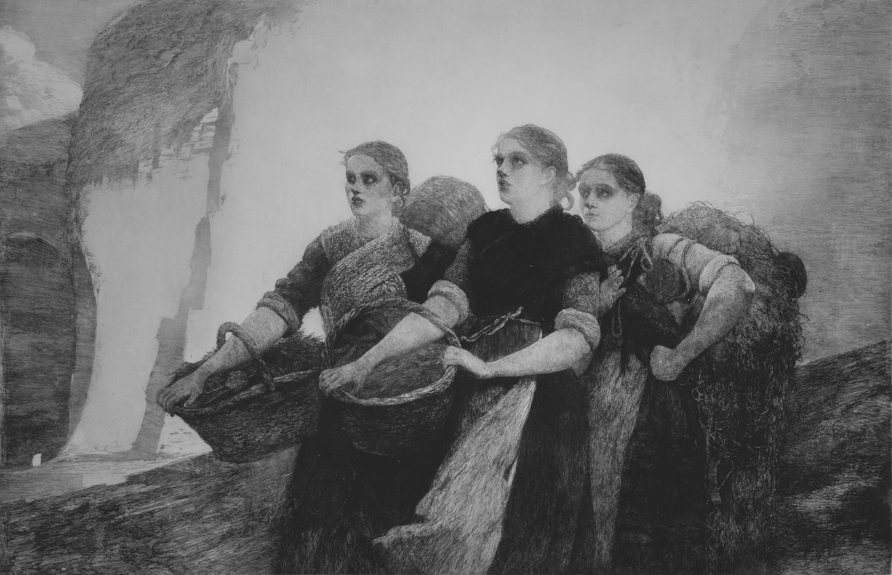 Kayalıklardan Bir Ses, 1888. by Winslow Homer