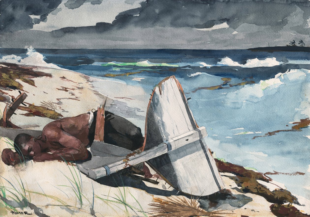 Kasırgadan Sonra, Bahamalar, 1899 by Winslow Homer