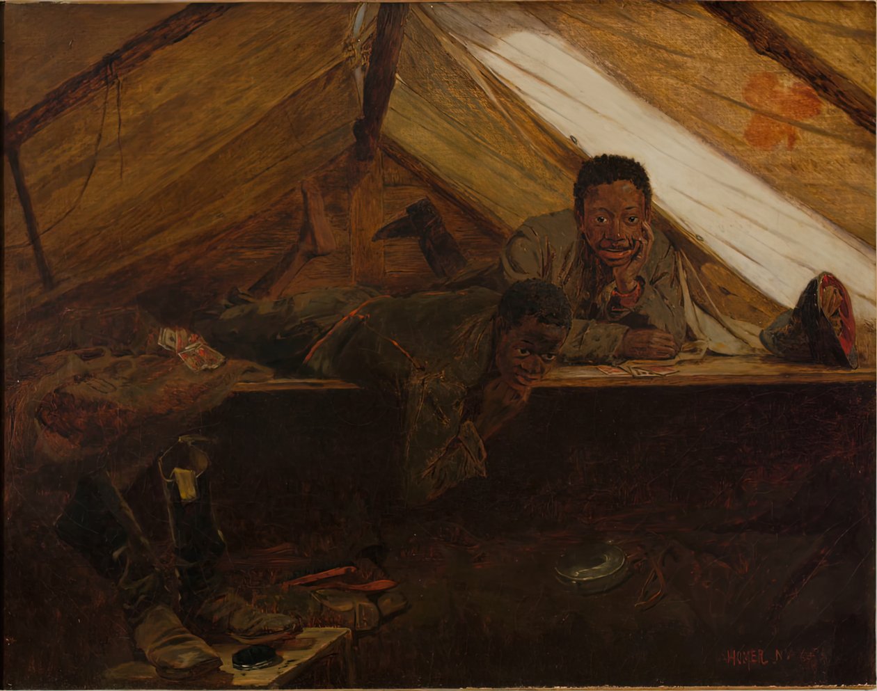 Ordu Çizmeleri, 1865. by Winslow Homer