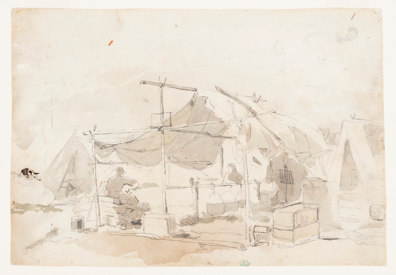 Ordu Aşçı Çadırı by Winslow Homer
