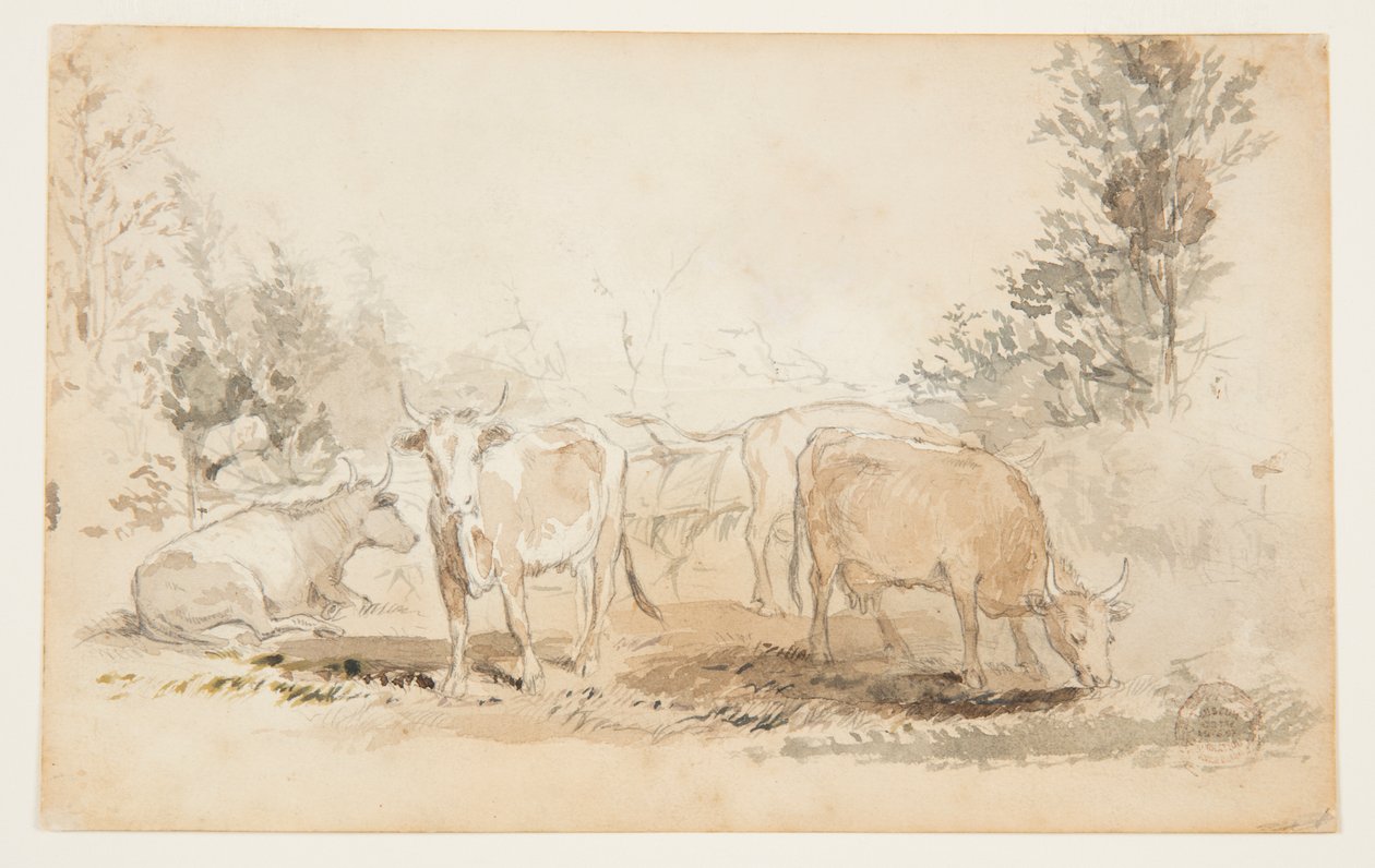 Meradaki İnekler by Winslow Homer