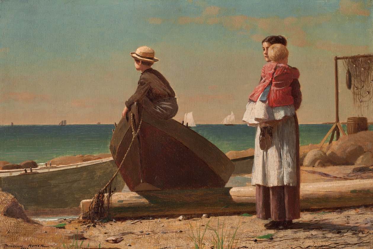 Babam Geliyor! by Winslow Homer