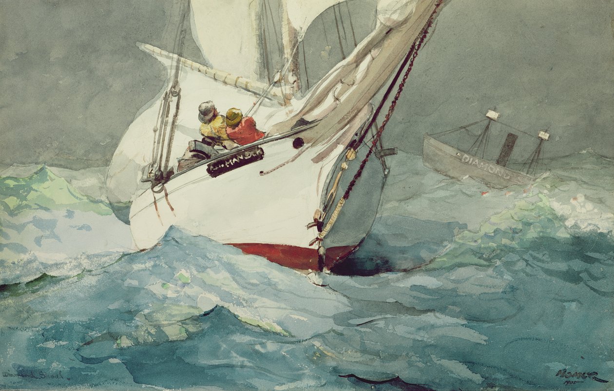 Elmas Sürüsü, 1905 by Winslow Homer