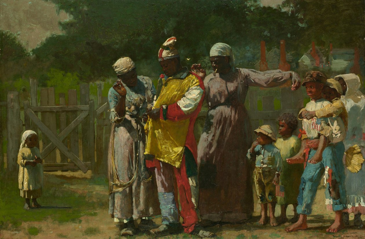 Karnaval için Giyinme by Winslow Homer